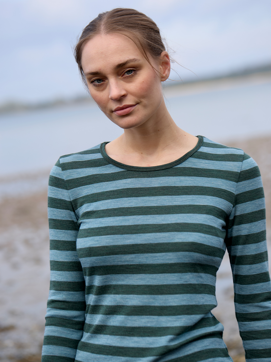 Shirt stripes merino