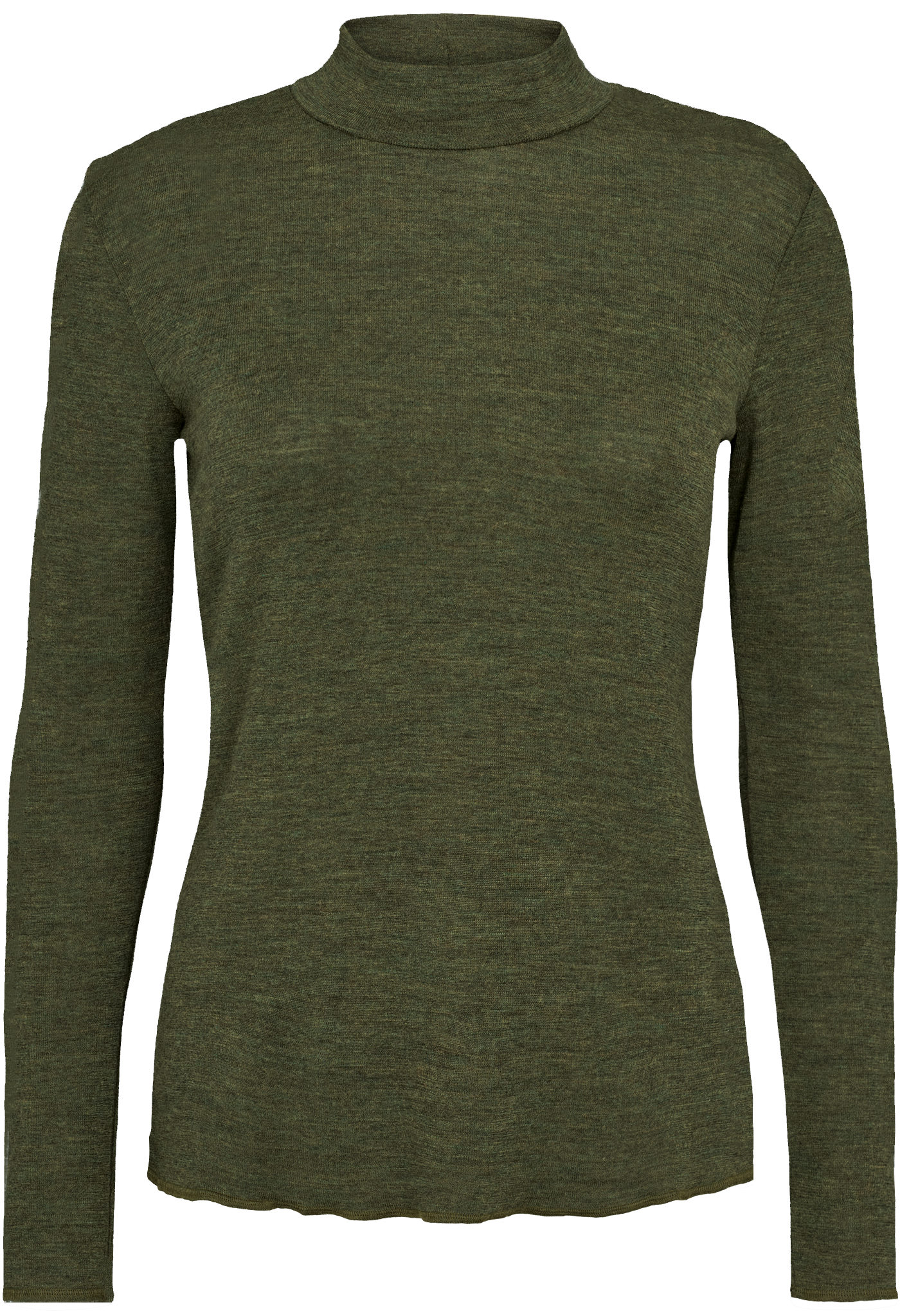 Turtleneck plain merino