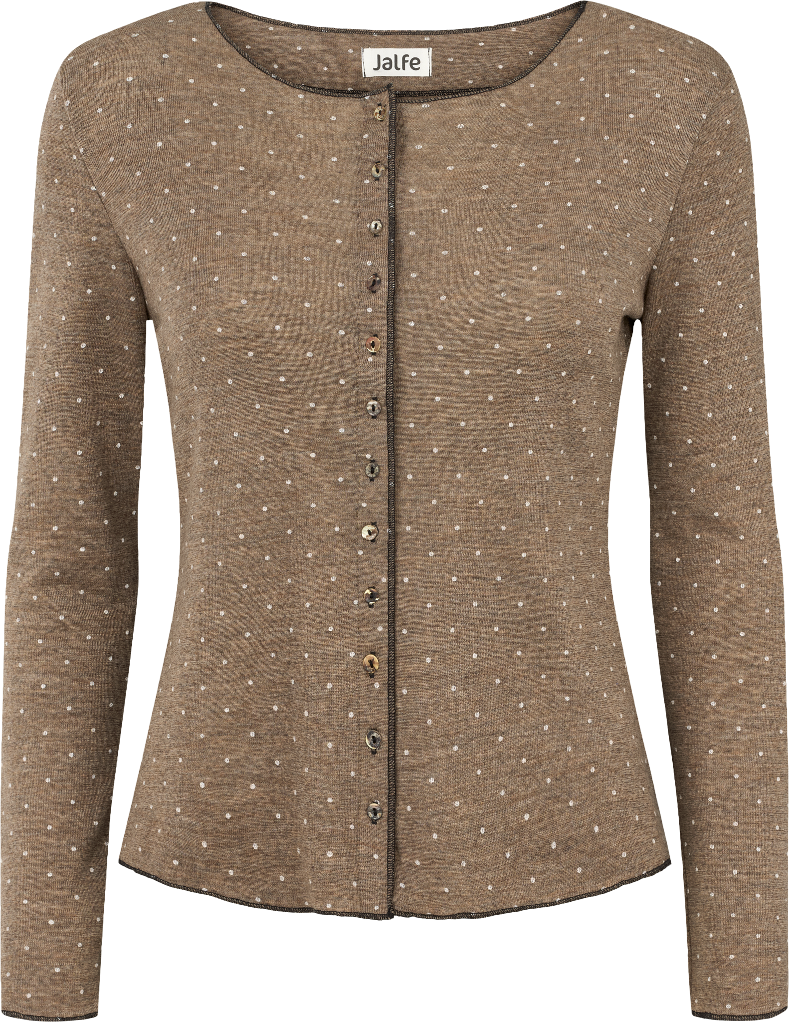 Cardigan dots merino