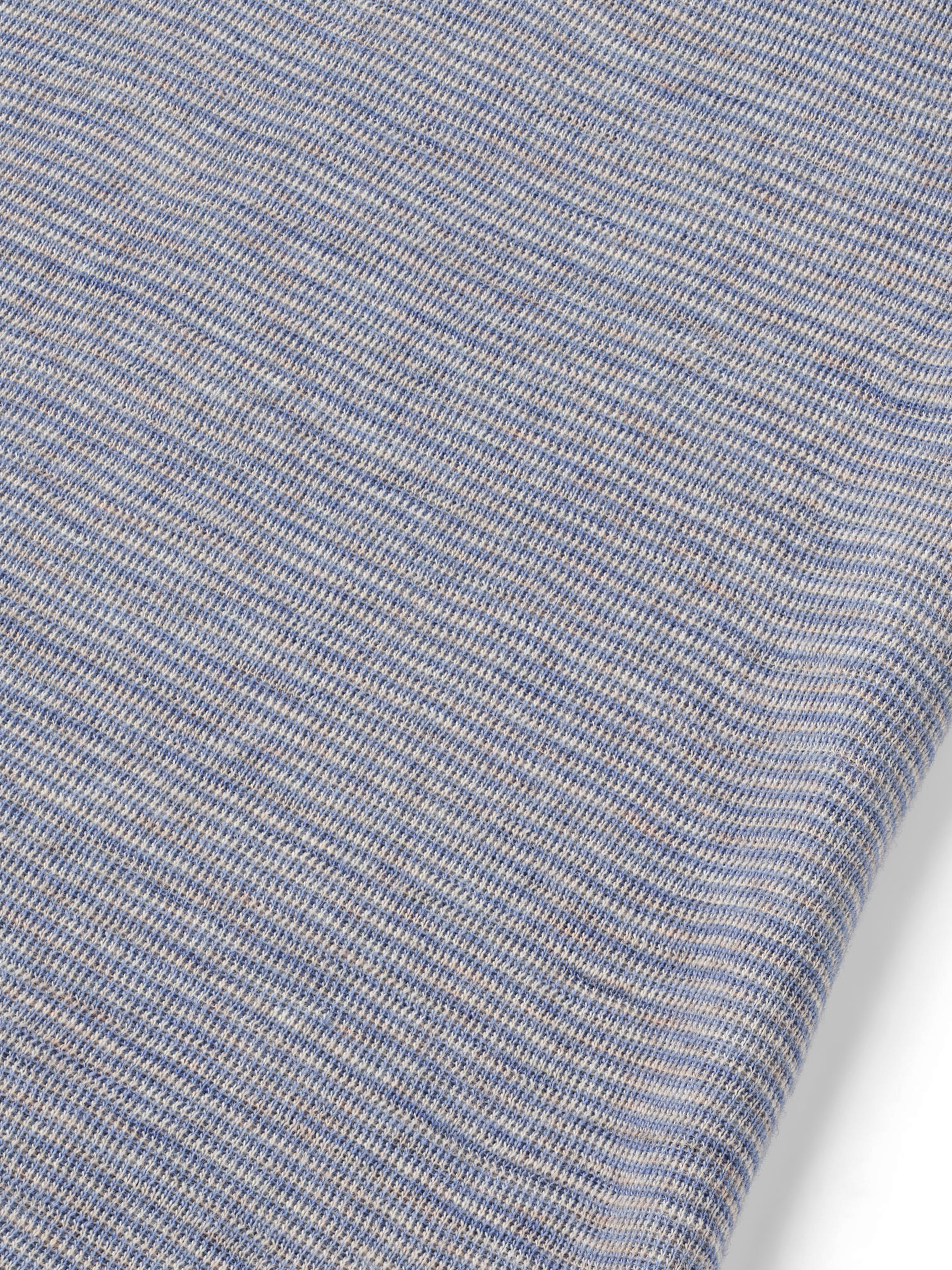 Shirt fine stripes merino