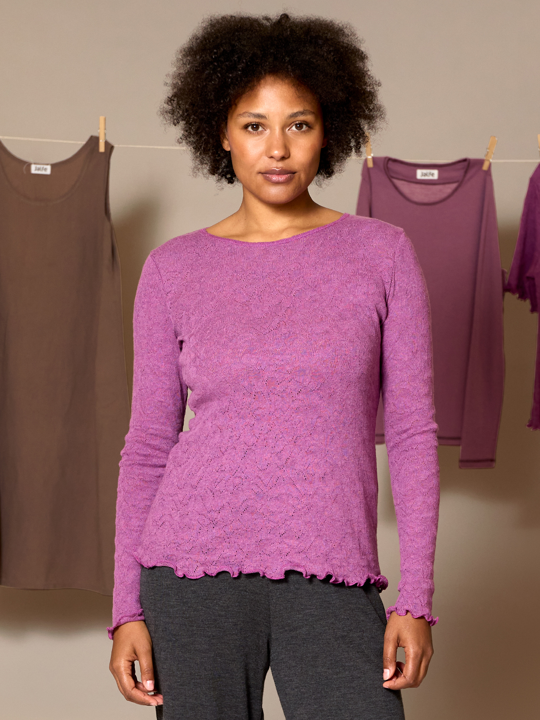 Kajsa shirt jacquard