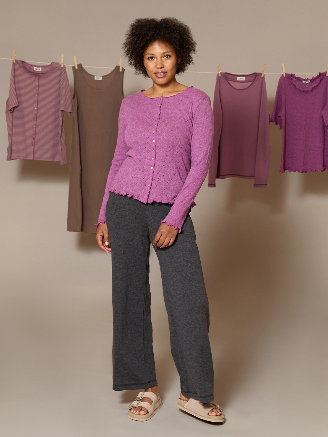Flori cardigan jacquard
