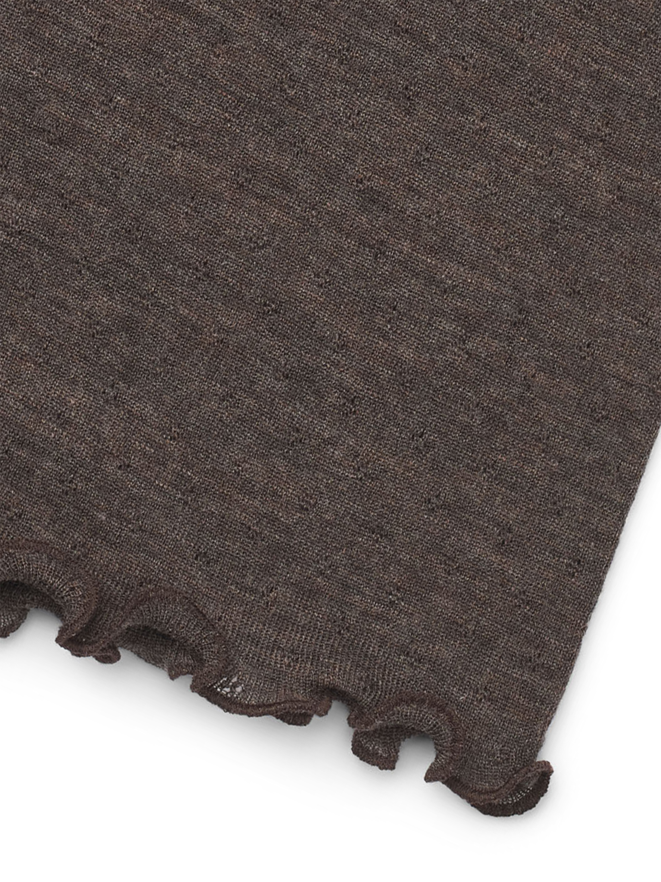 Loop eyelet merino