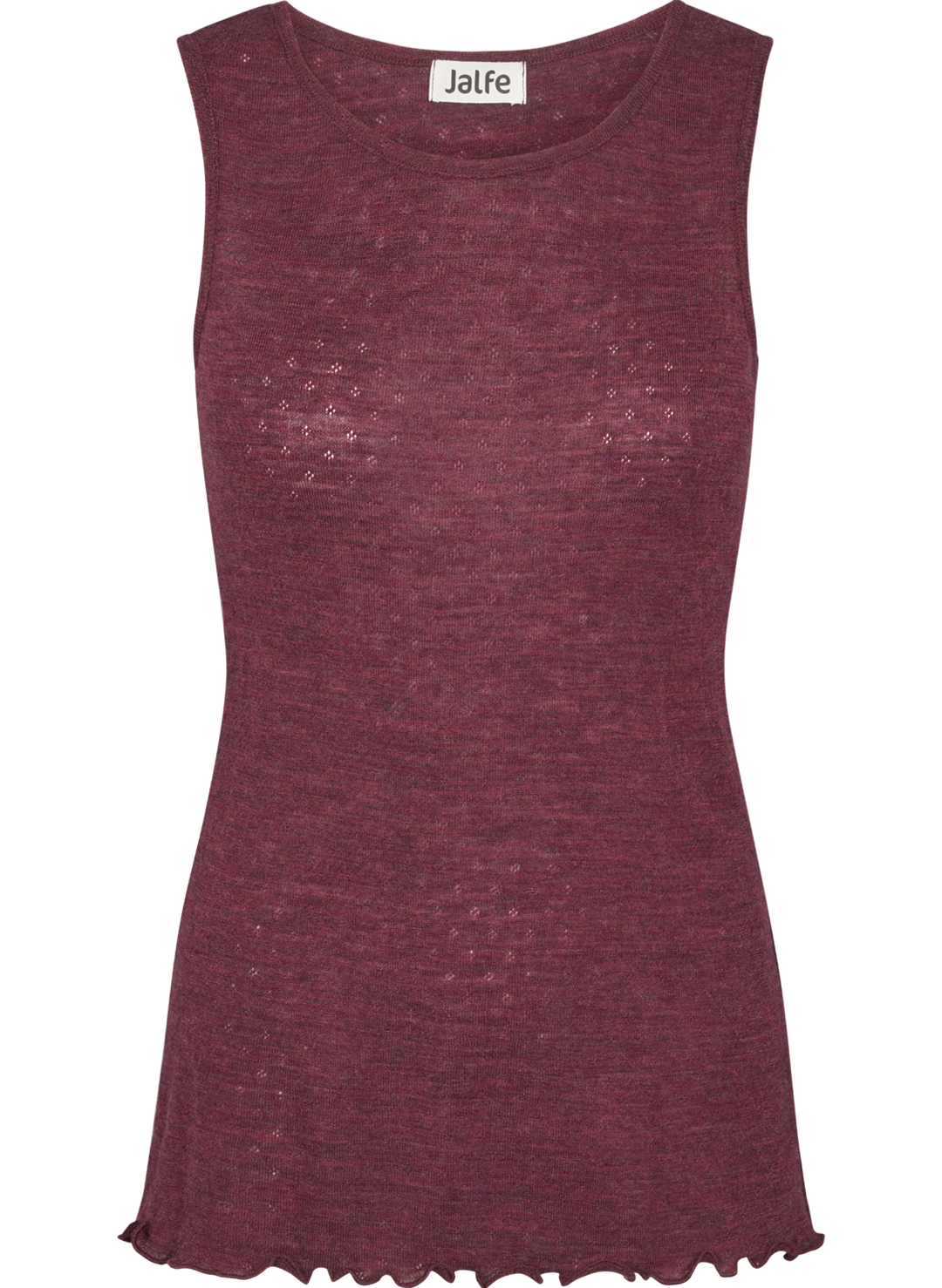 Top eyelet merino