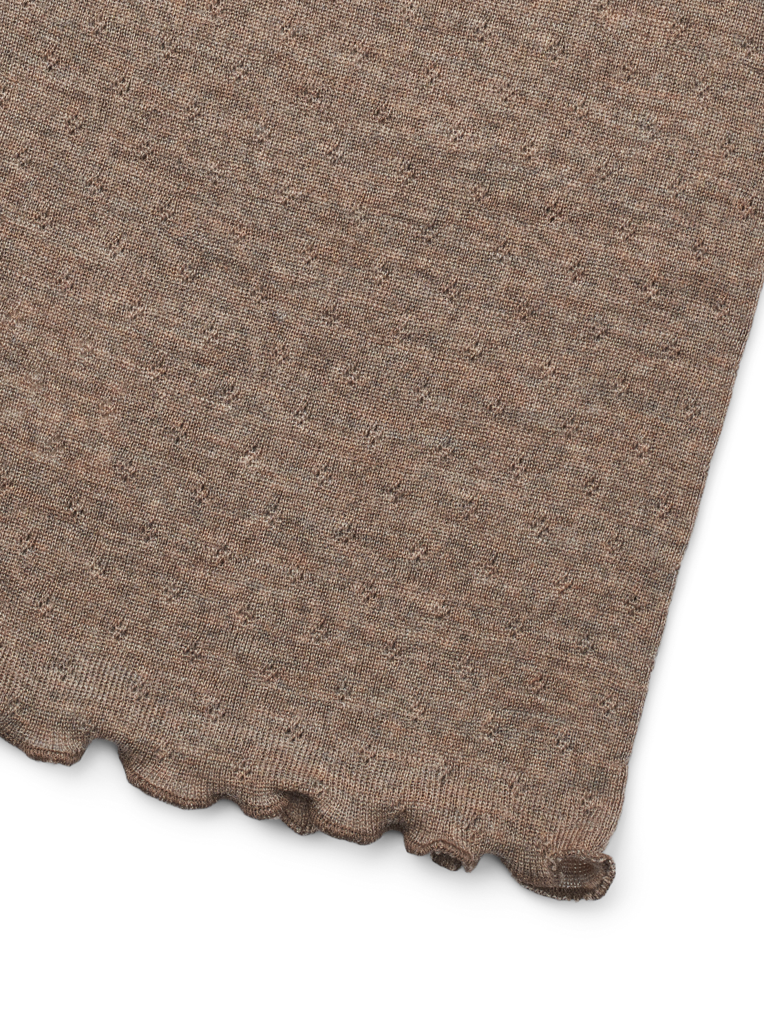 Top eyelet merino
