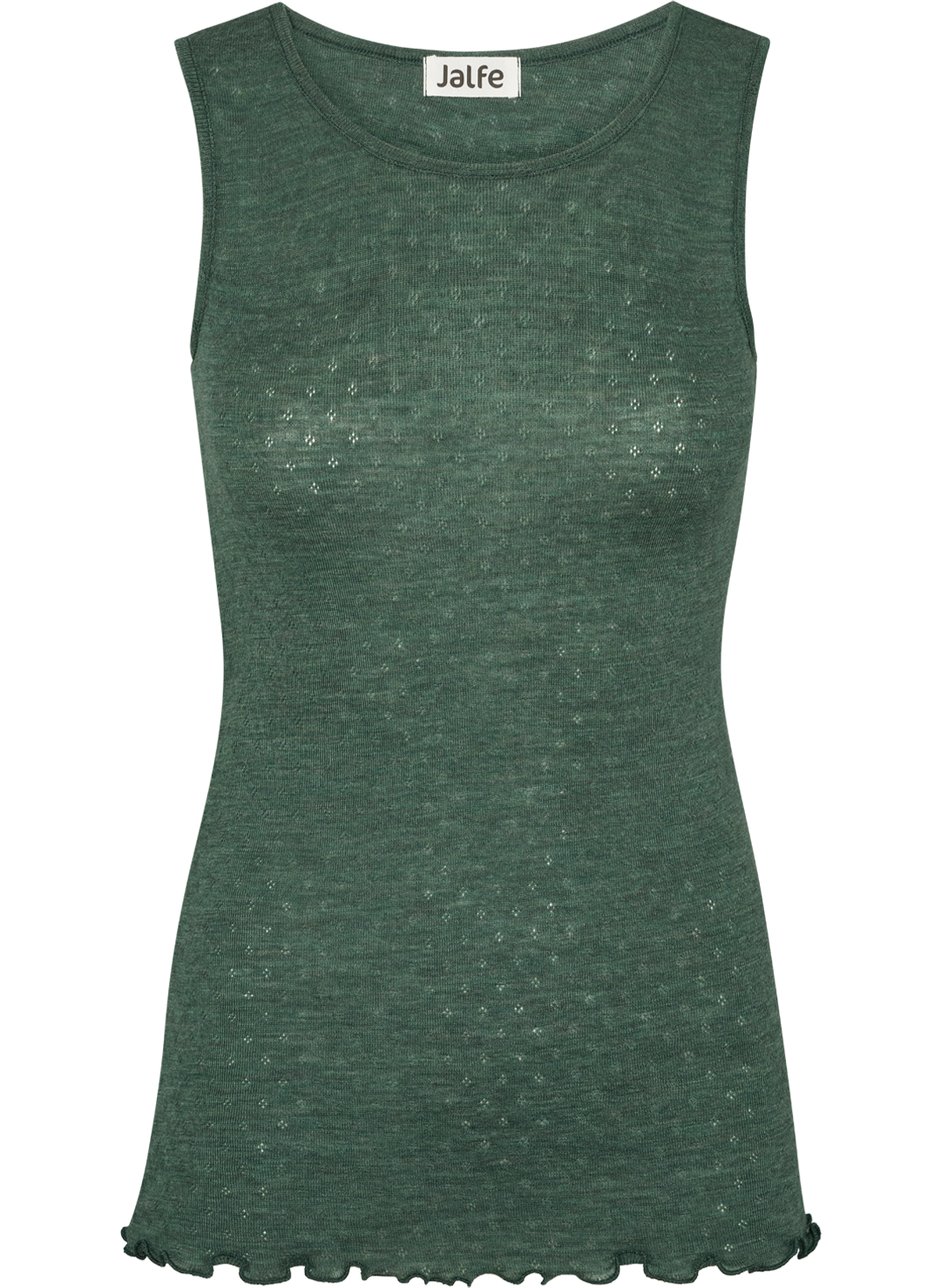 Top eyelet merino