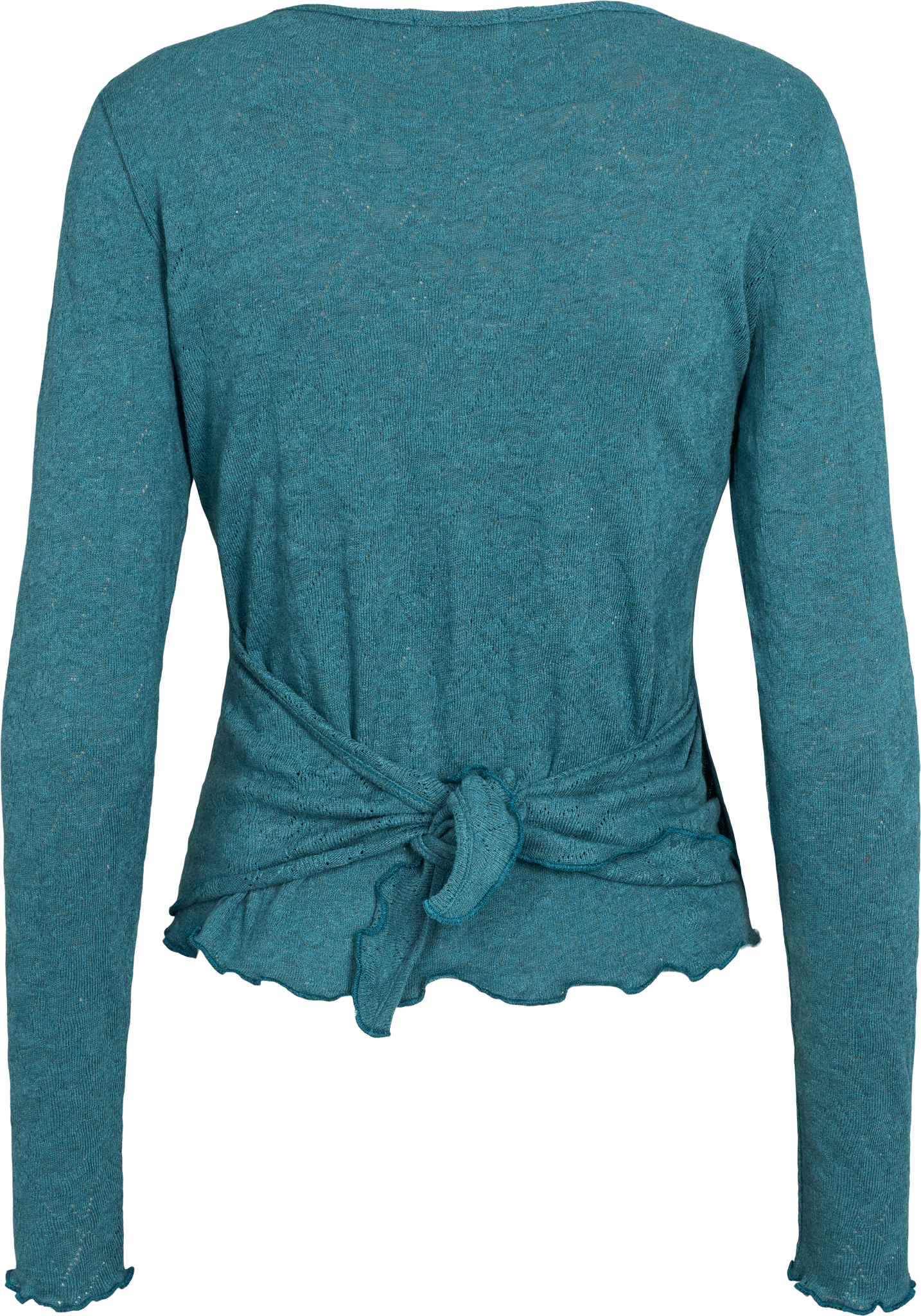 Wrap shirt jacquard organic cotton