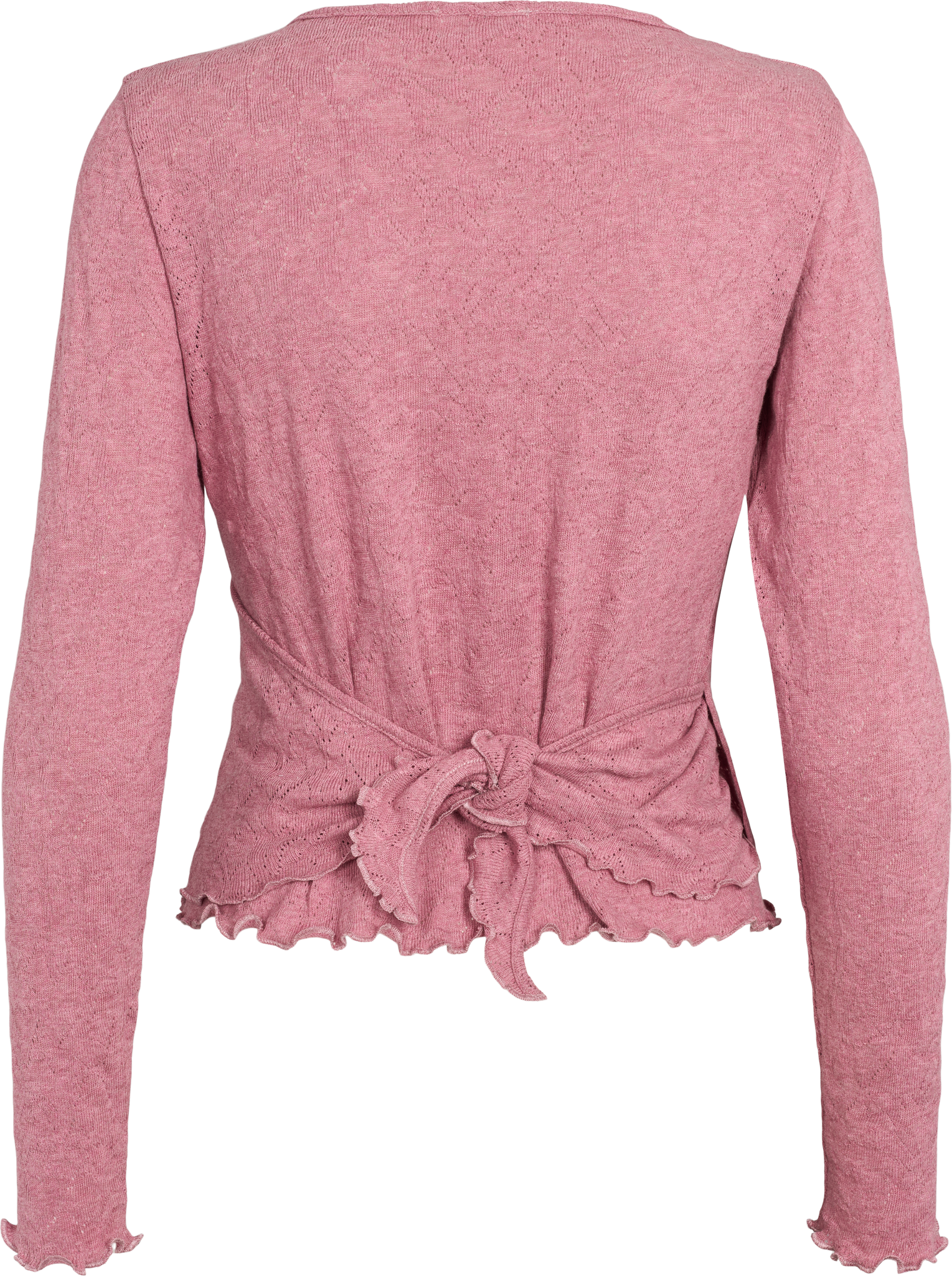 Wrap shirt jacquard organic cotton