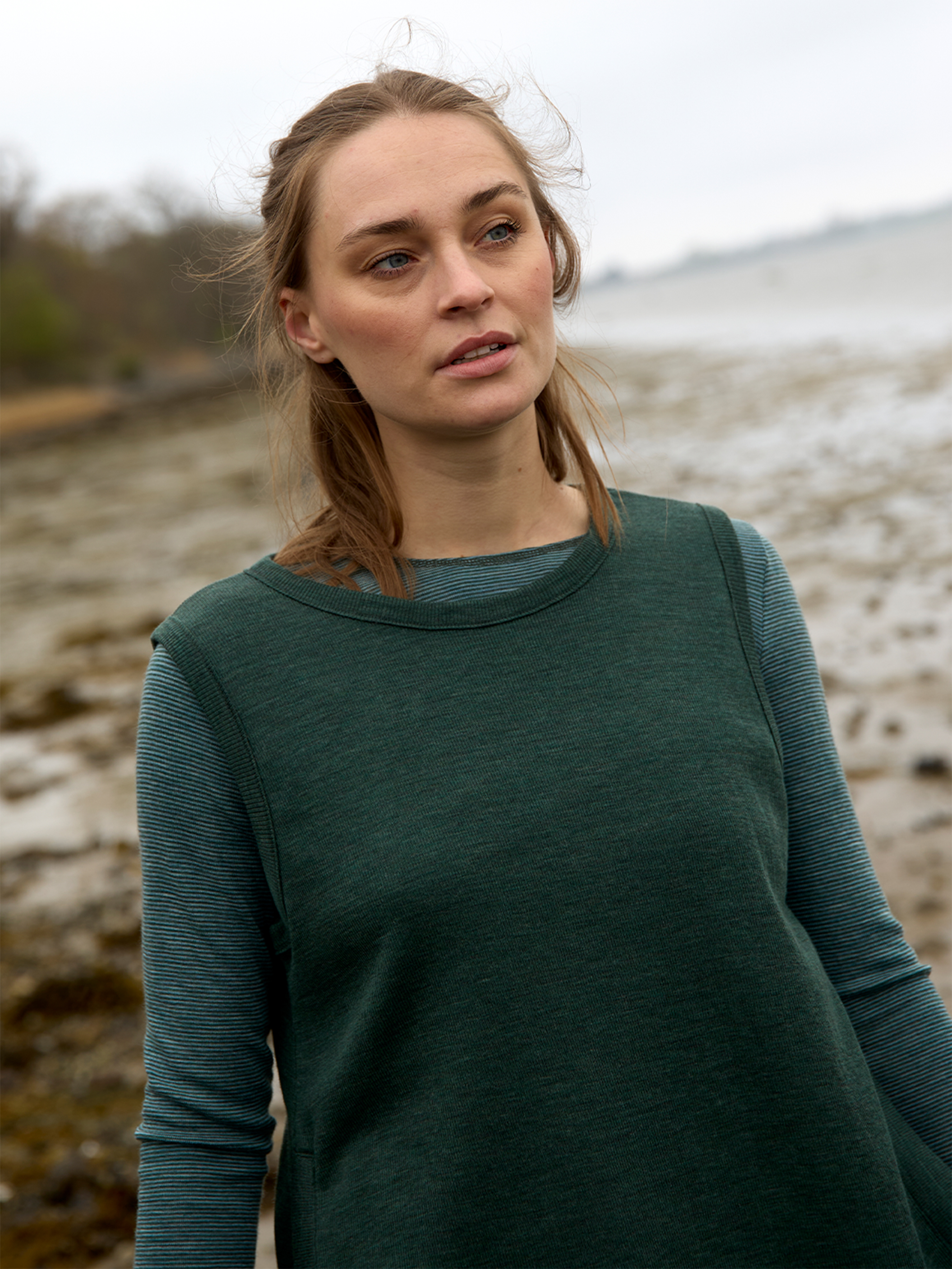 Vest rib merino