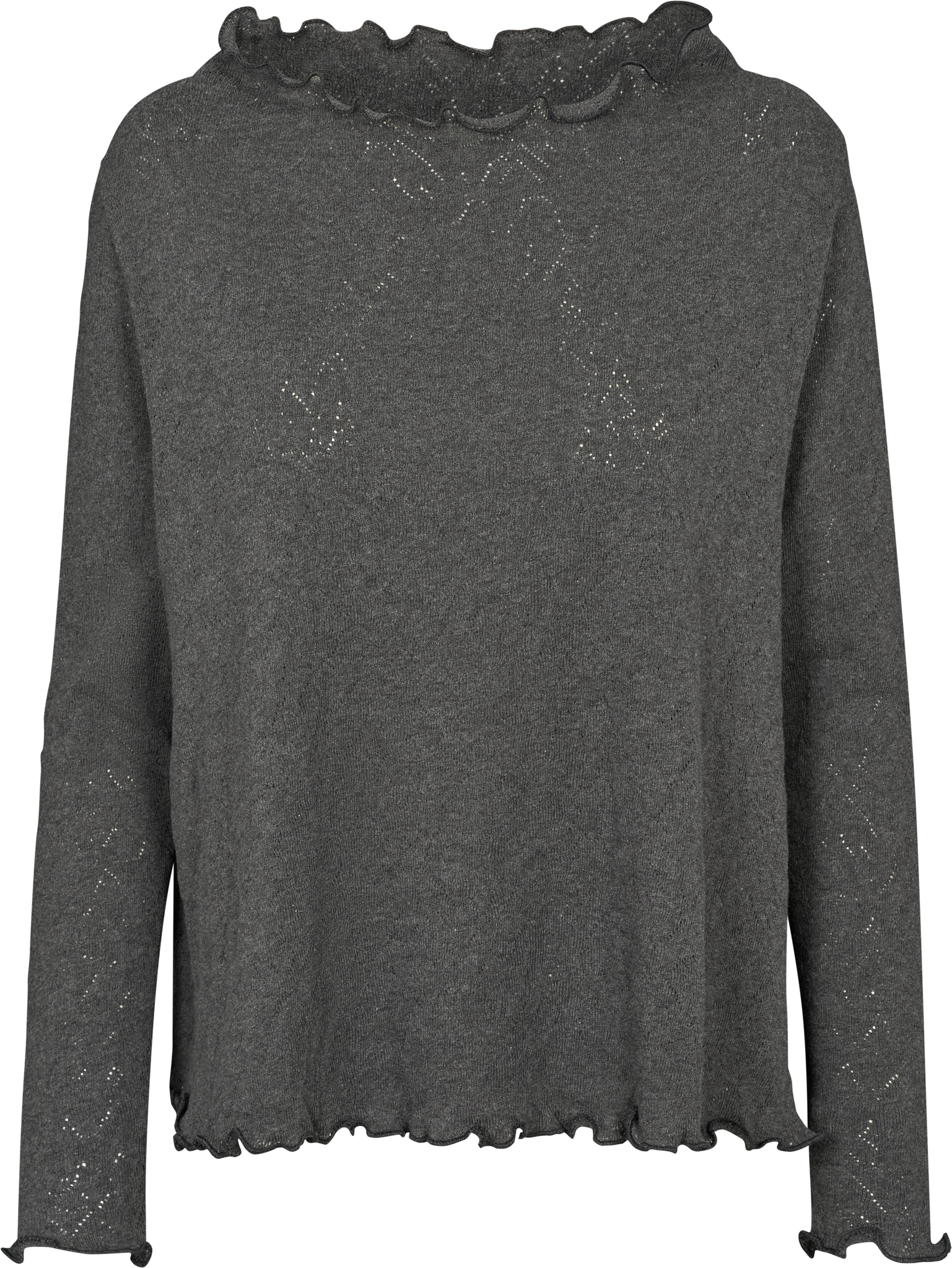 Oversize shirt jacquard organic cotton