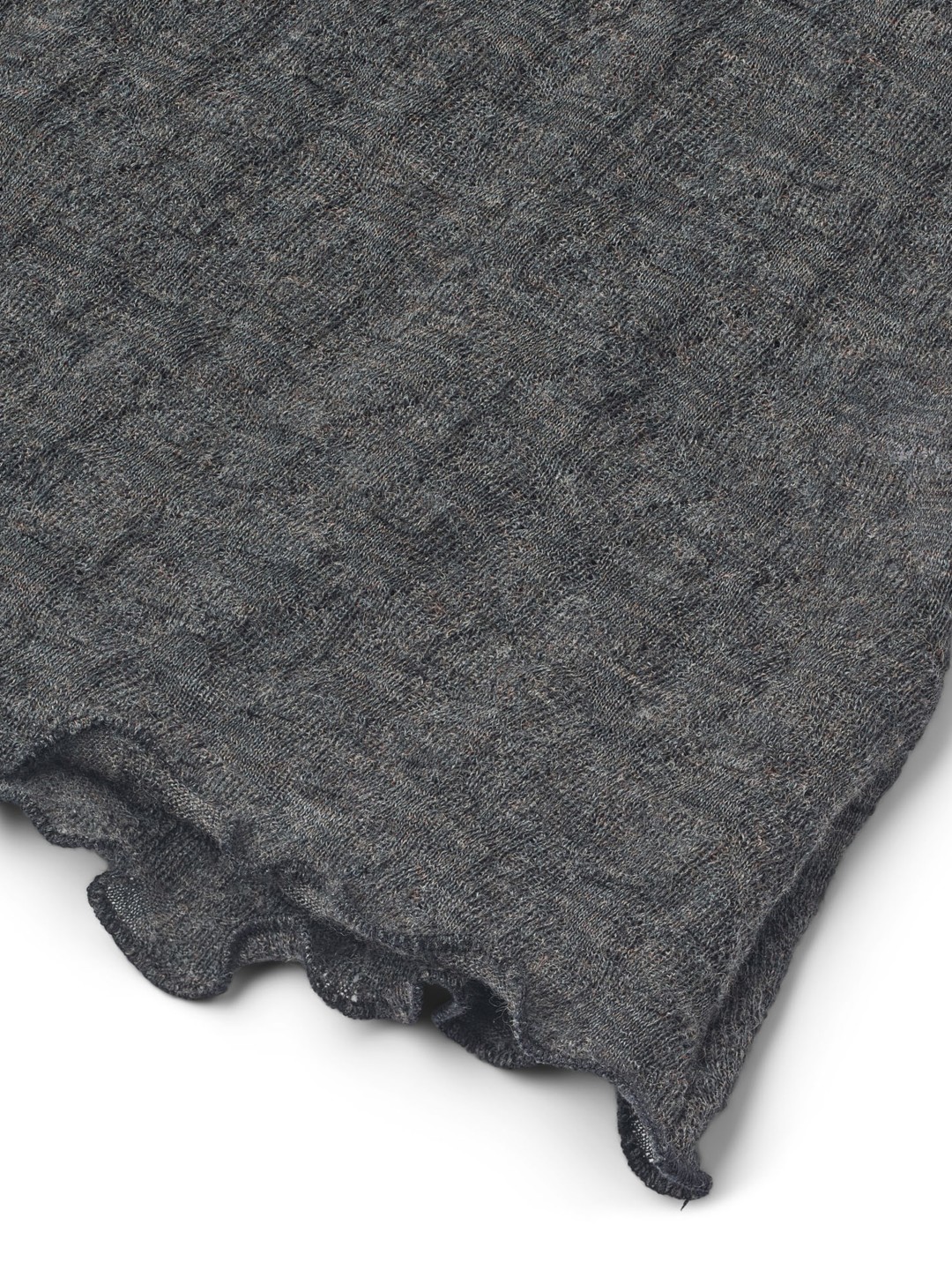 Oversize shirt jacquard merino