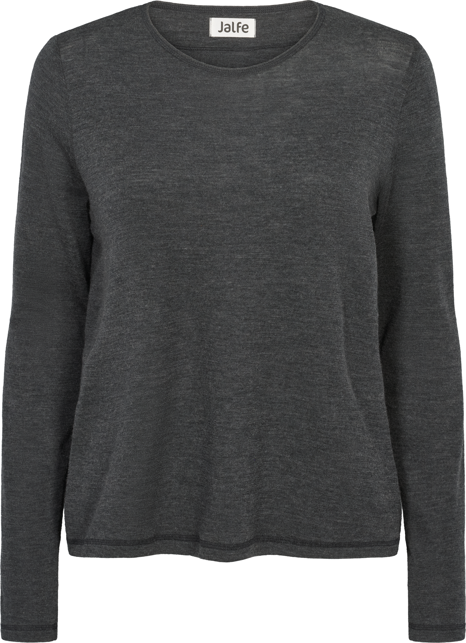 Loose-fit shirt plain merino
