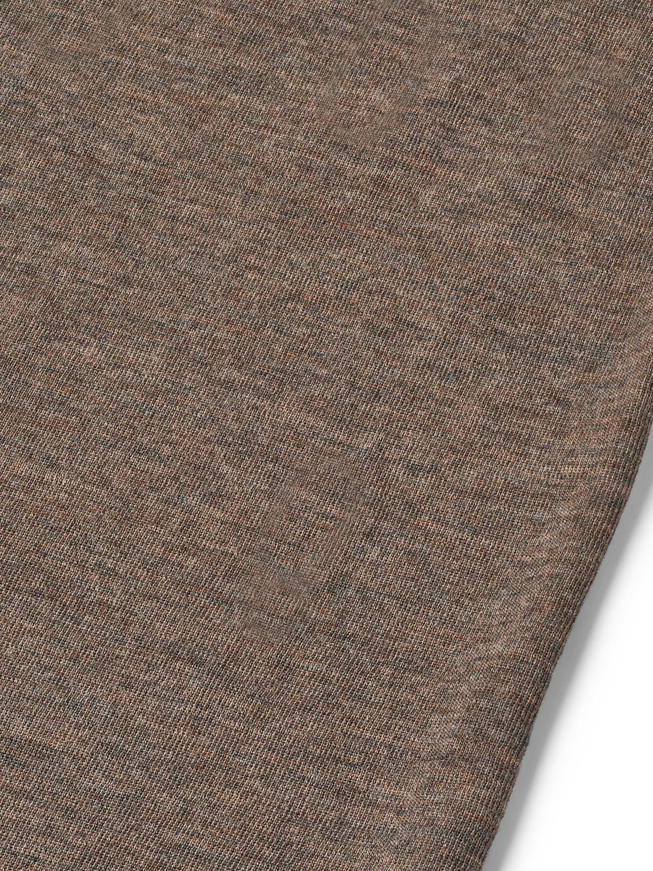 Loose-fit shirt plain merino