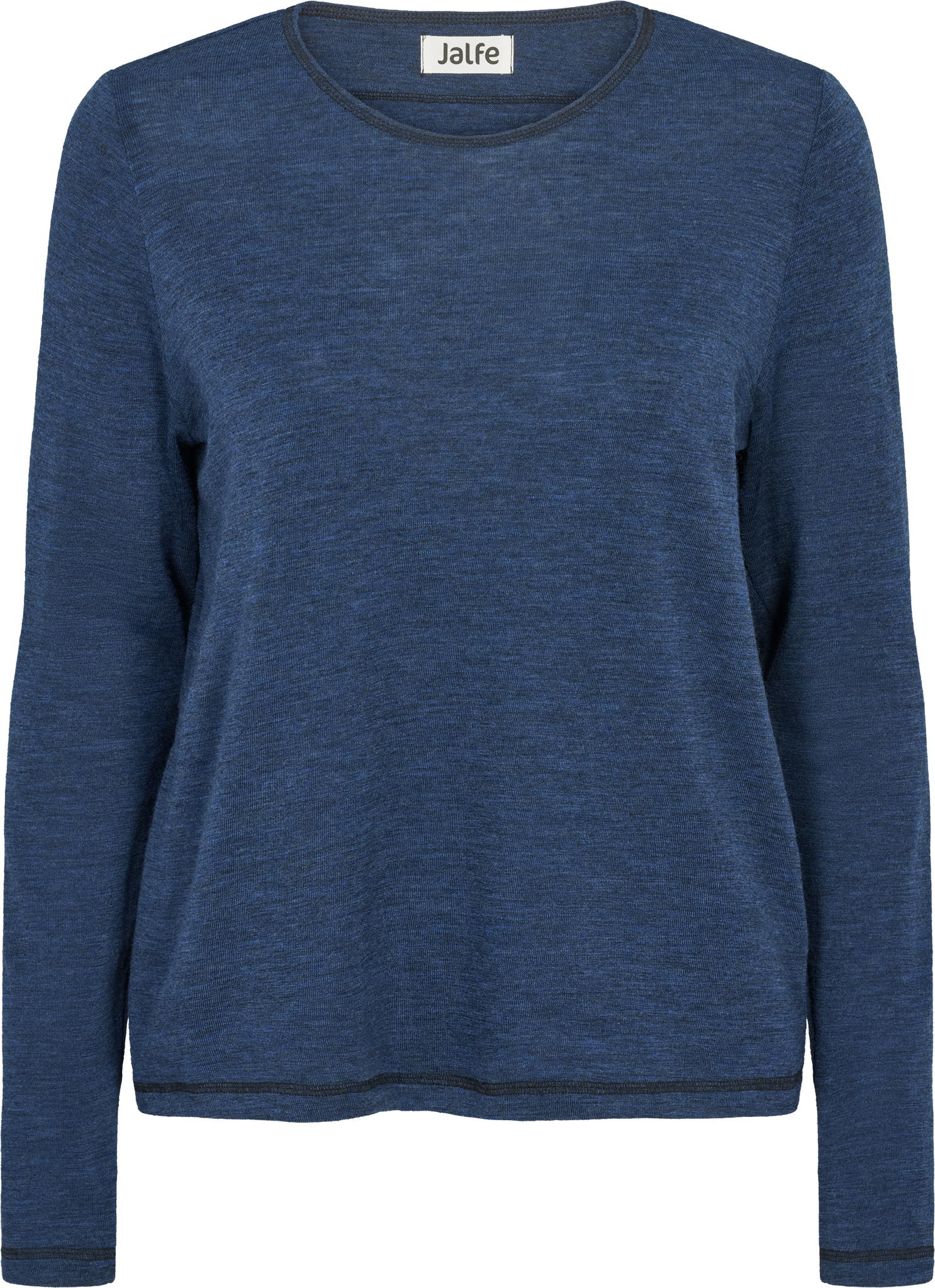 Loose-fit shirt plain merino
