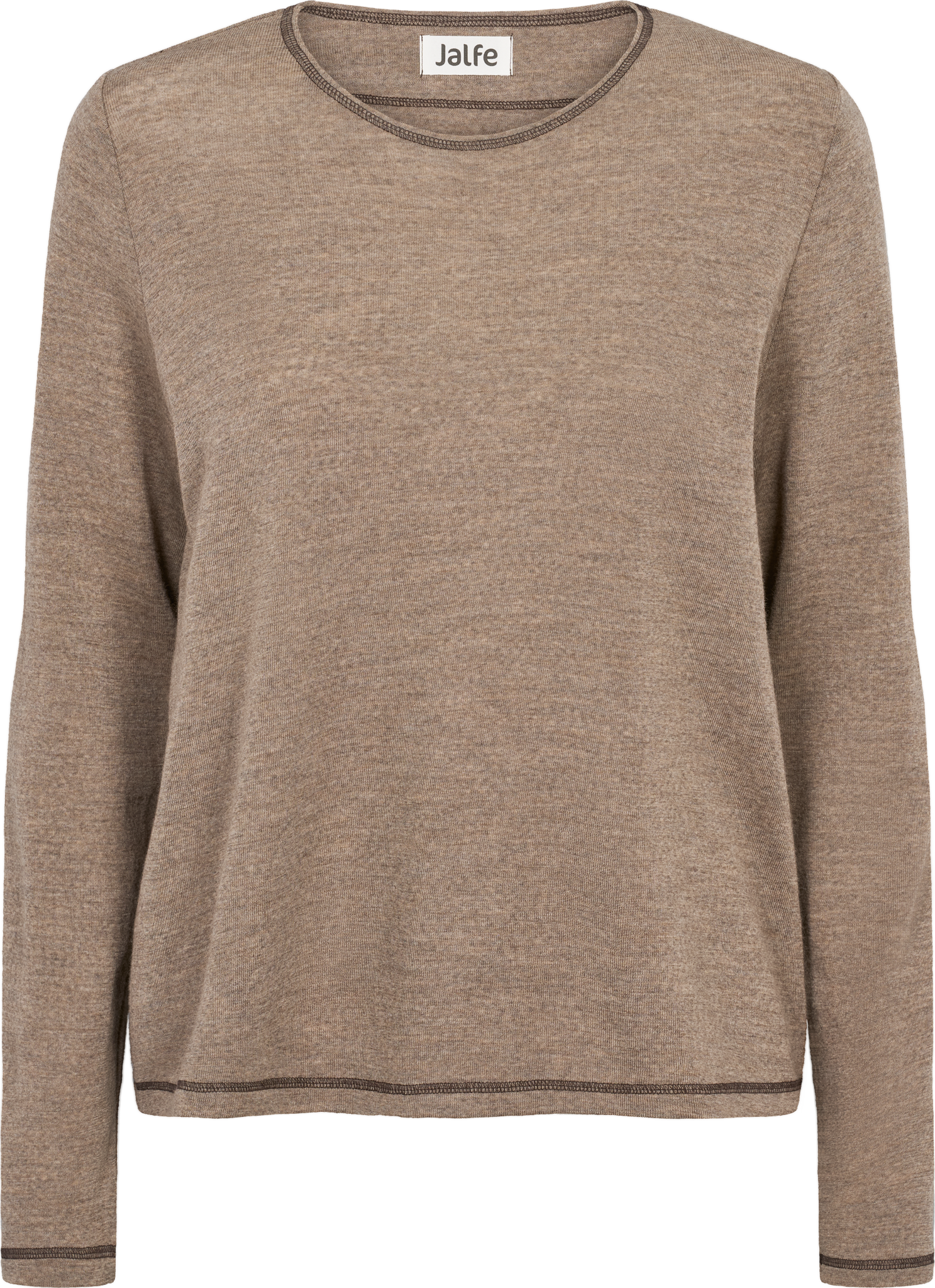 Loose-fit shirt plain merino
