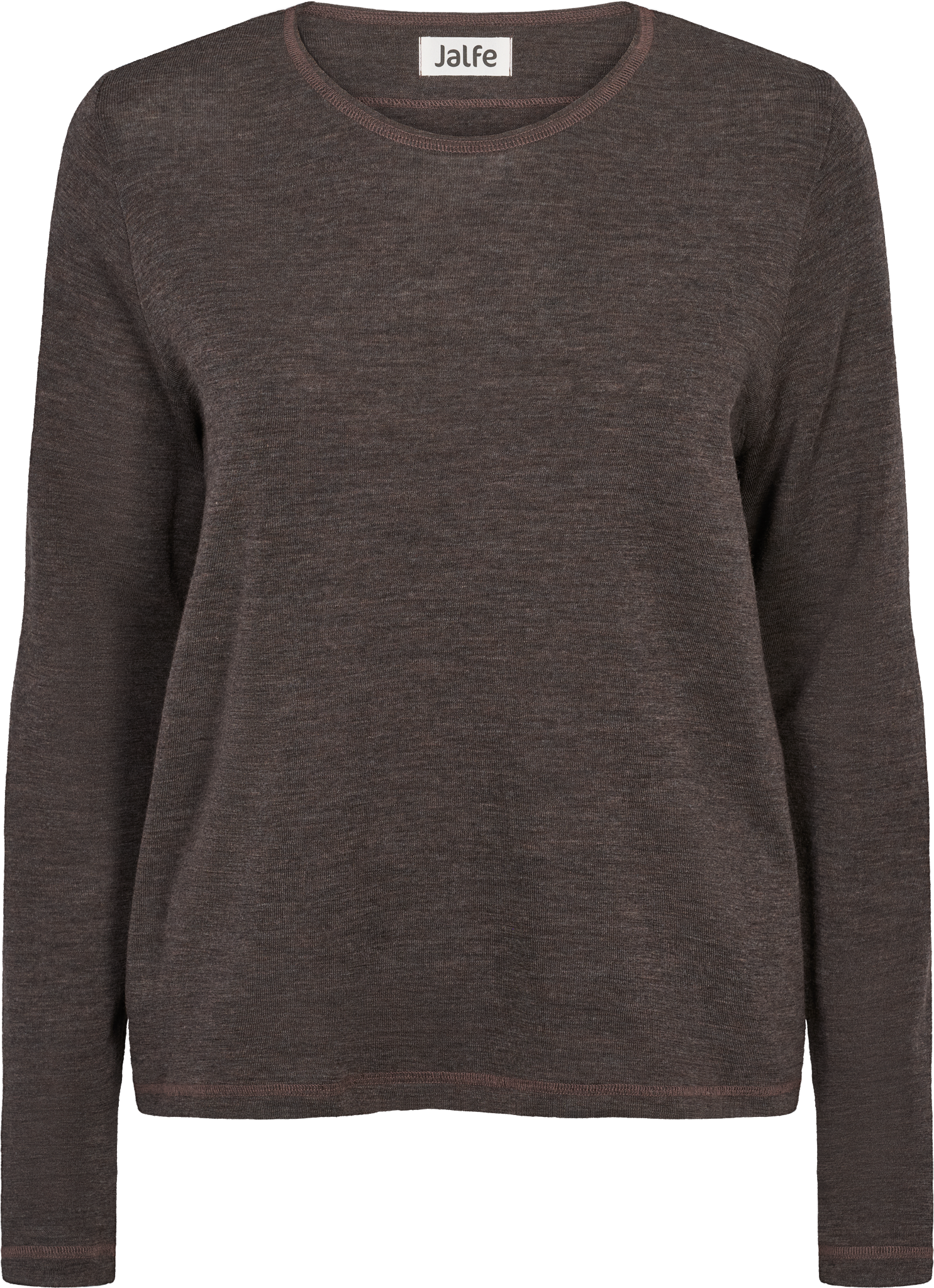 Loose-fit shirt plain merino