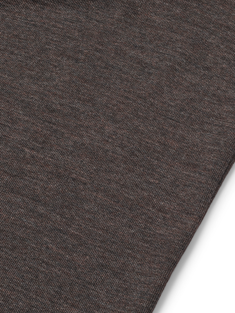 Loose-fit shirt plain merino