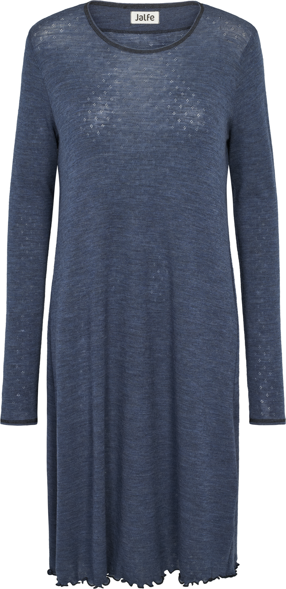 Dress eyelet merino