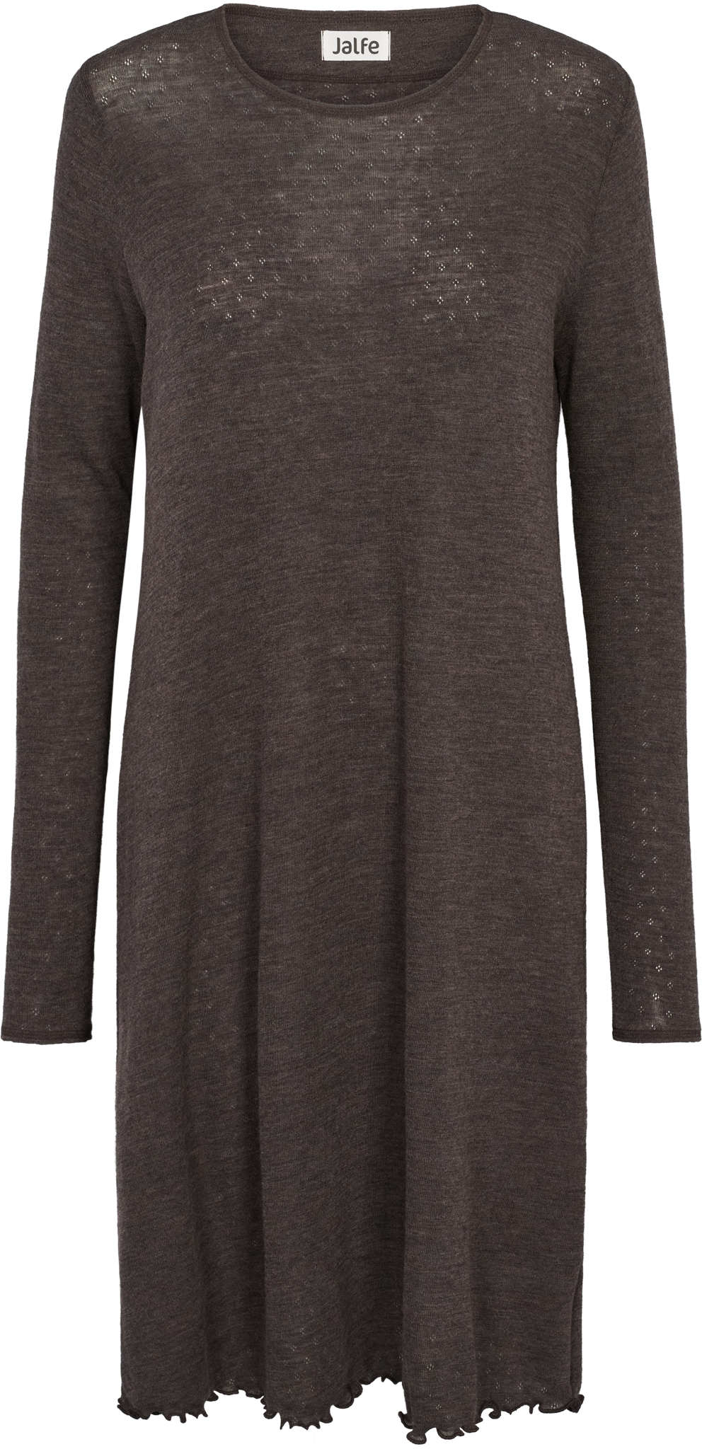Dress eyelet merino
