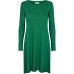 Kleid l/Ä Baumwolle Jacquard-Strick kbA, green