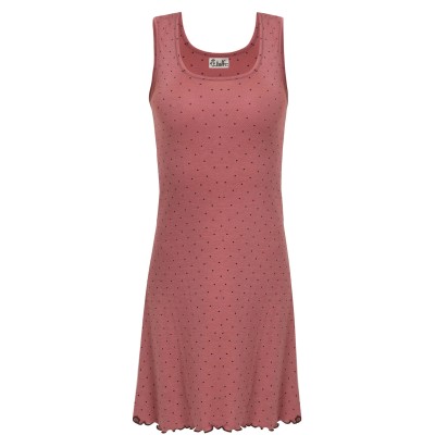 Basic dress wool dots, rose