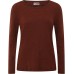 Shirt wool narrow stripes, autumn-brown