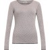 Shirt wool dots, grey