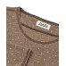 Shirt wool dots, Light brown dots
