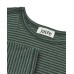 Men´s shirt organic cotton stripes, anthracite-sea