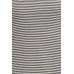 Basic dress organic cotton stripes, petrol-undyed