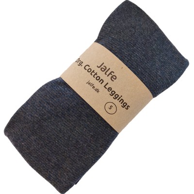 Leggings organic cotton stripes,  jeans-anthracite