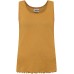 Top organic cotton stripes,  curry-light brown