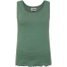 Top organic cotton stripes,  green-petrol