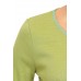 Shirt s/s organic cotton stripes,  green-lime