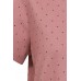 Dress/tunic organic cotton dots,  rose